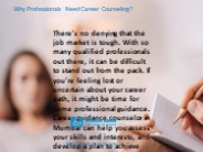 Why Professionals Need Career Counseling?