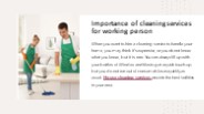 House cleaning services
