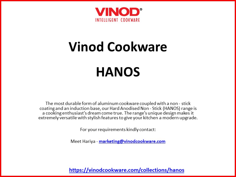 HANOS - Vinod Cookware