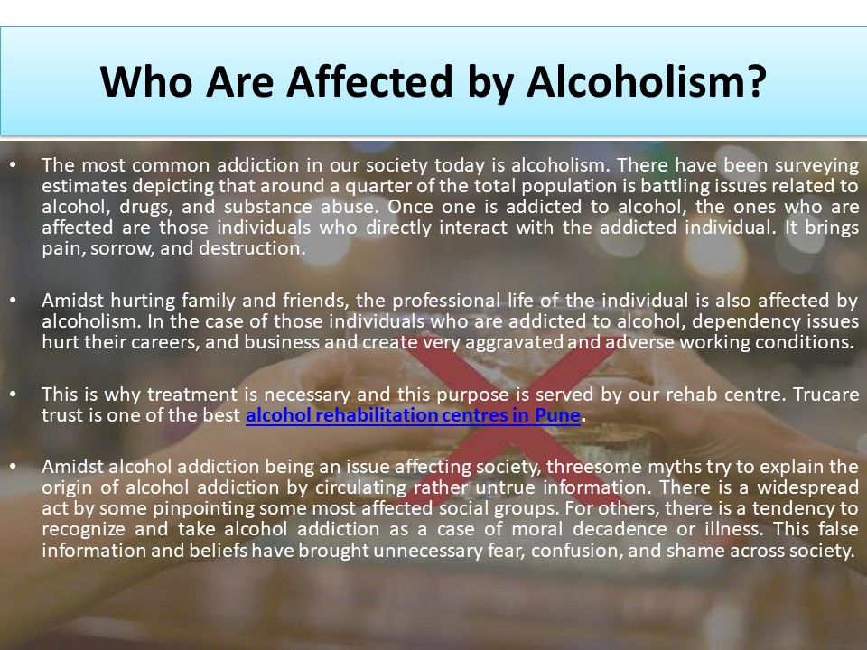 Alcohol Rehabilitation Centre in Pune trucare