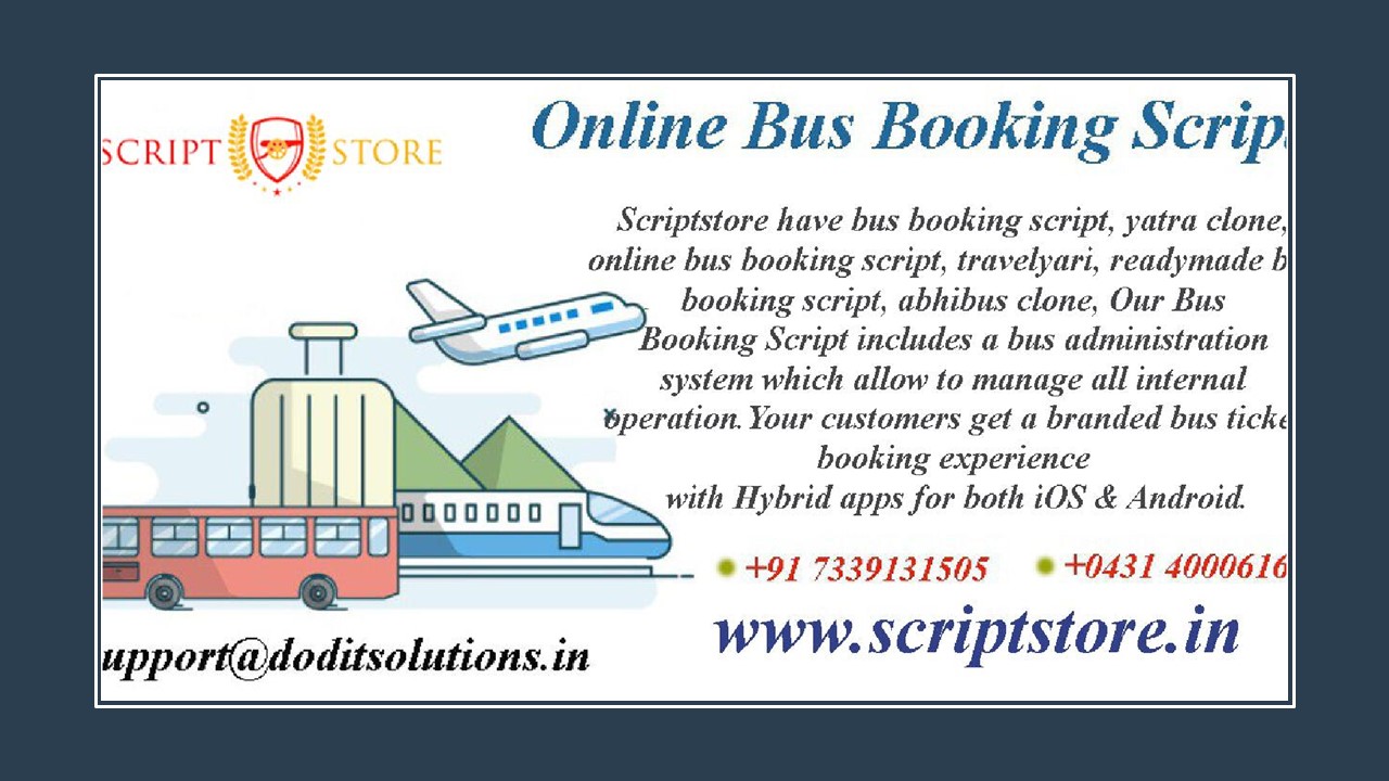Best Online Bus Booking Clone System - DOD IT SOLUTIONS