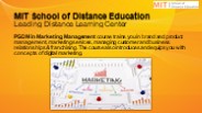 PGDM in Marketing Management