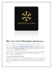 Hiko Nose Cost of Procedure and Sessions