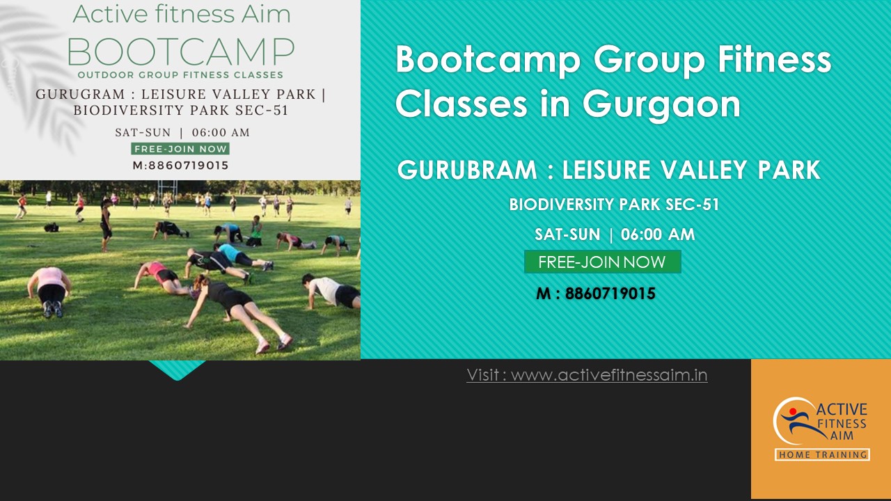 Bootcamp Group Fitness Classes in Gurgaon& Personal Trainer Gurgaon