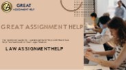Law Assignment Help