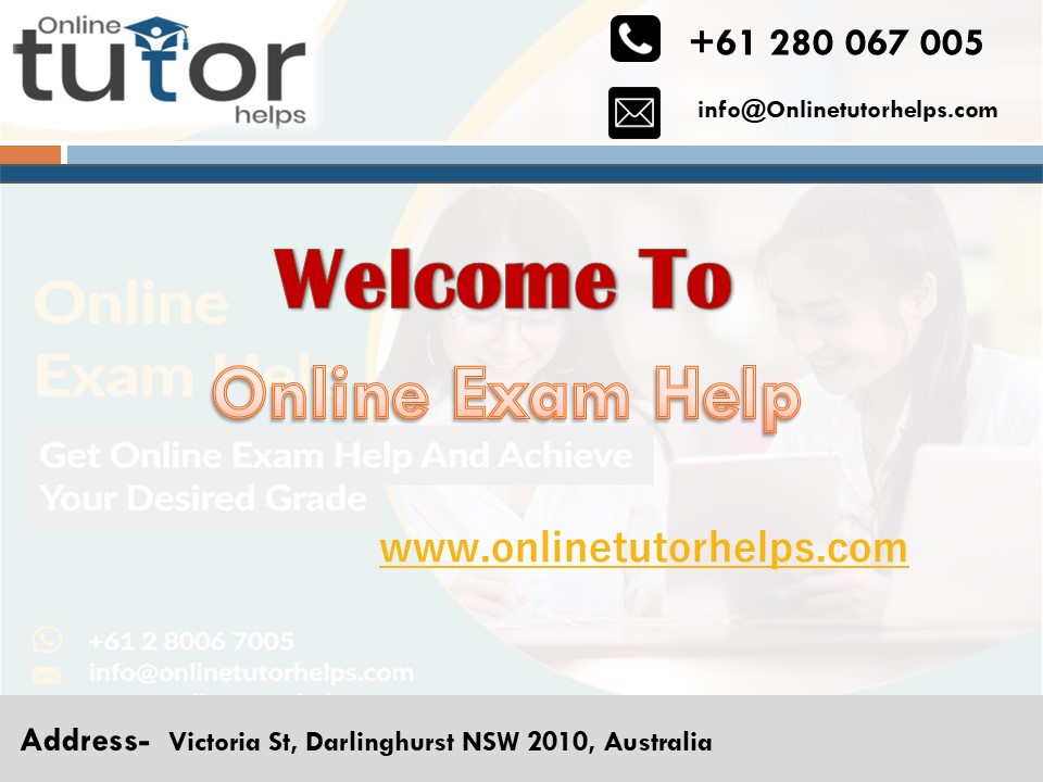 Online Exam Help PPT