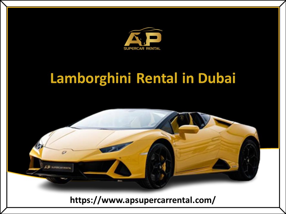 PPT Dubai Car Rental Dubai Bentley Rental PowerPoint