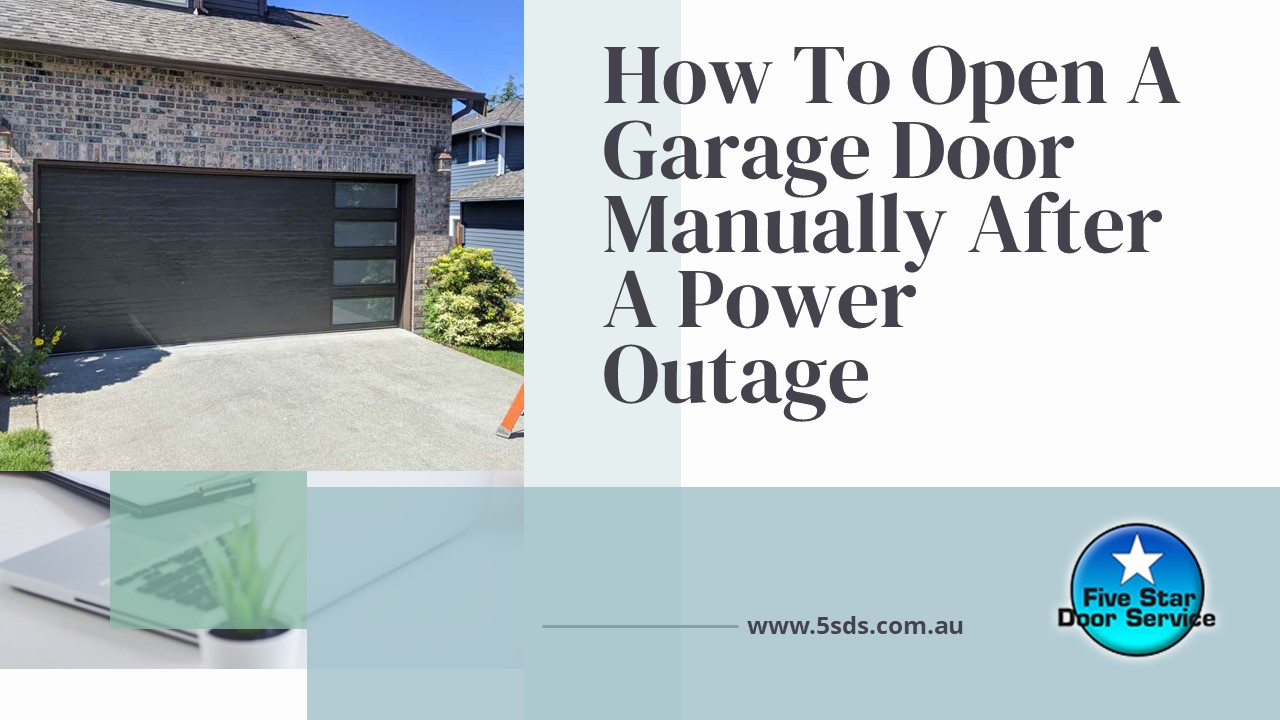 PPT How To Open A Garage Door Manually After A Power Outage