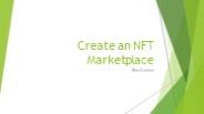 NFT marketplace development  company