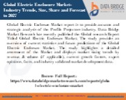 Global Electrical Enclosures Market Research