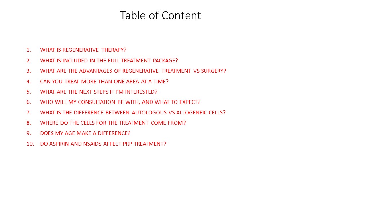 Medica Stem Cells: Frequently Asked Questions and Answers