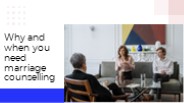Why and when you need marriage counselling