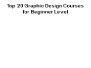 Graphic Design- Beginner Level