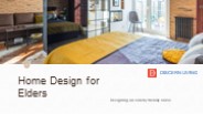 Home Design for Elders