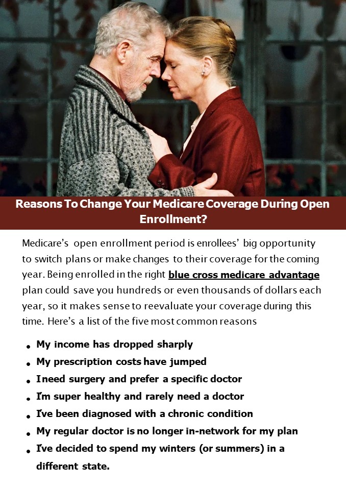 Reasons To Change Your Medicare Coverage During Open Enrollment?