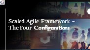 Scaled Agile Framework – The Four Configurations​  ​