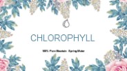 benefits of drinking chlorophyll