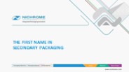 THE FIRST NAME IN SECONDARY PACKAGING