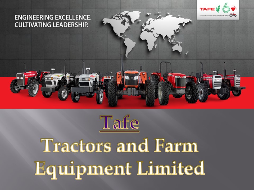 PPT TAFE Hydraulic Cylinders Tractors and Farm Equipments