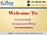 Coursework Assignment Help PPT