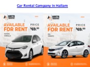 Car Rental Company in Hallam