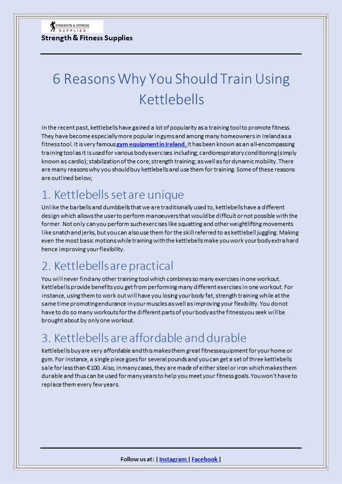 6 Reasons Why You Should Train Using Kettlebells (1)