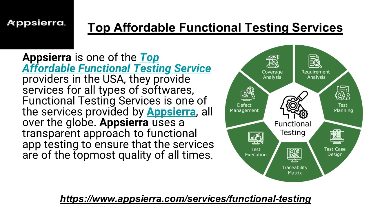 Top Affordable Functional Testing Company