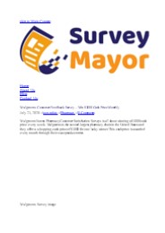 Walgreenslistens Customer Feedbacks Survey PPT (1)