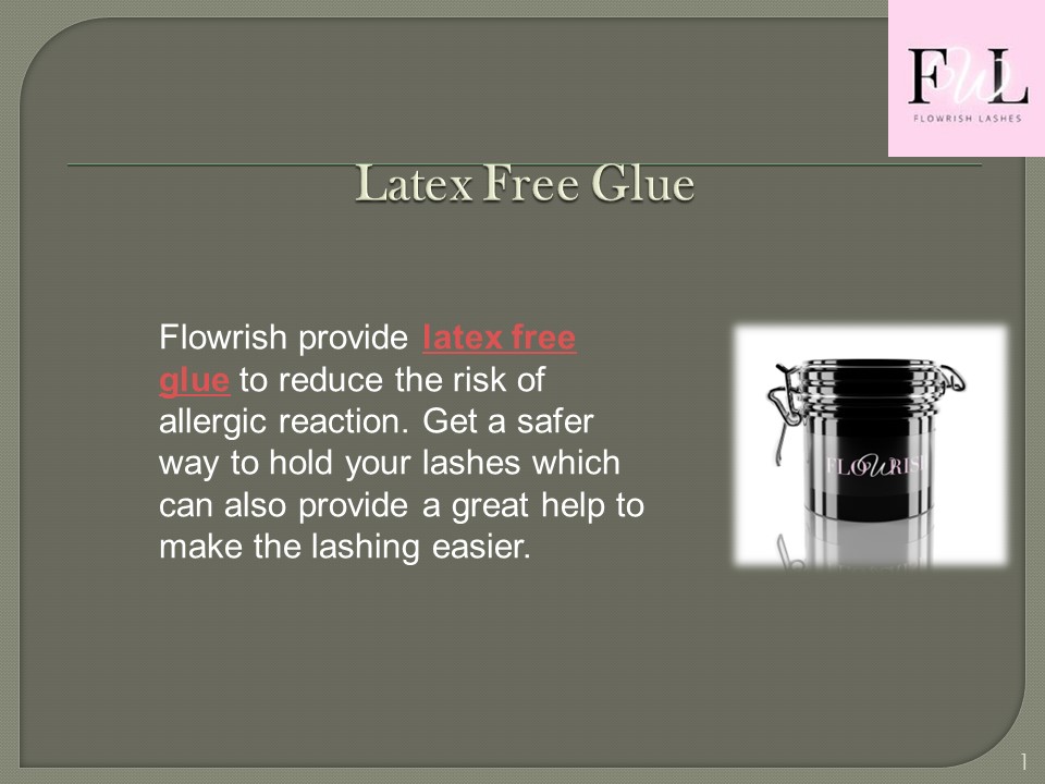 Latex Free Glue