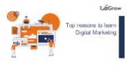 Top reasons to learn Digital Marketing