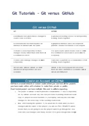 GIT Tutorial-GIT vs Github