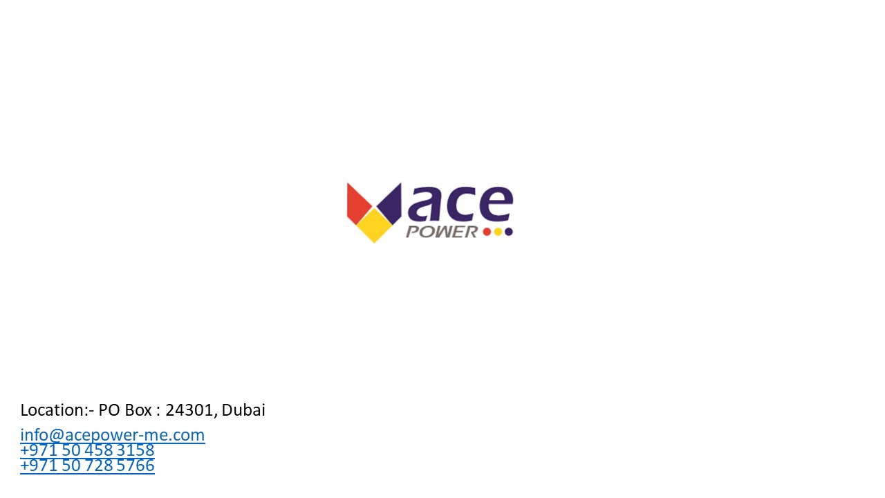 Generator for Rent in Dubai | Ace Power