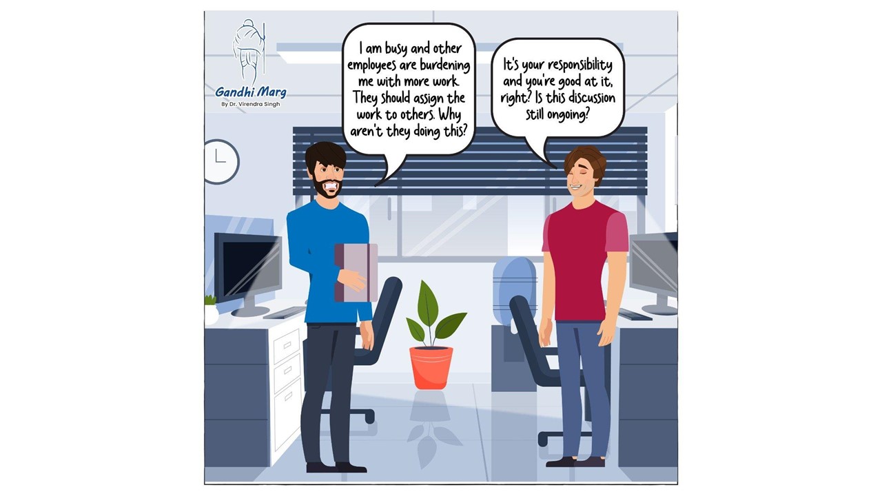 Read Gandhi Marg and improve yourself -  Dr. Virendra Singh