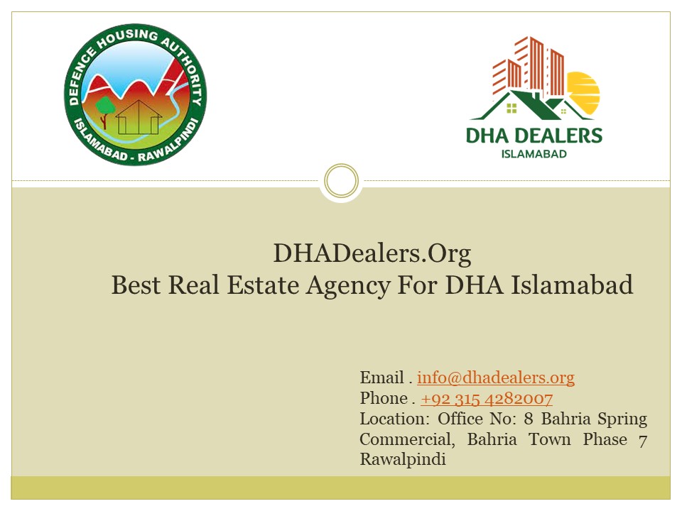 DHA Dealers Islamabad - Property Dealers in DHA Islamabad