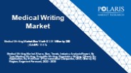 Medical Writing Market