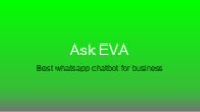 whatsapp chatbot for business