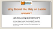 Why Should You Rely on Labster Answers?