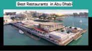 Best Restaurants in Abu Dhabi (1)
