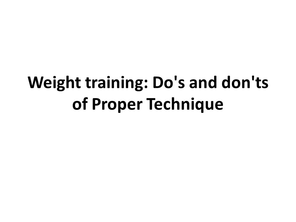 PPT How To Lift Heavier WeightsTips To Follow PowerPoint