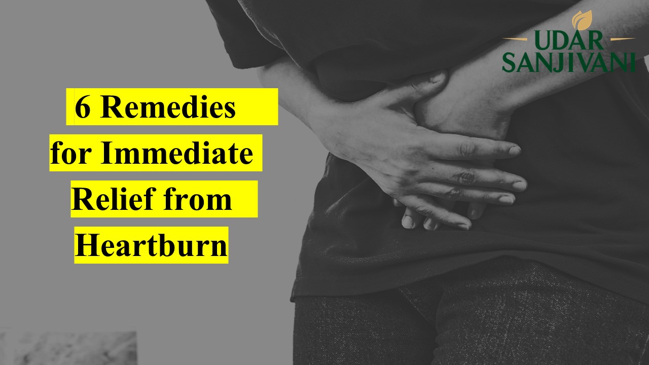 6 Remedies for immediate relief from heartburn