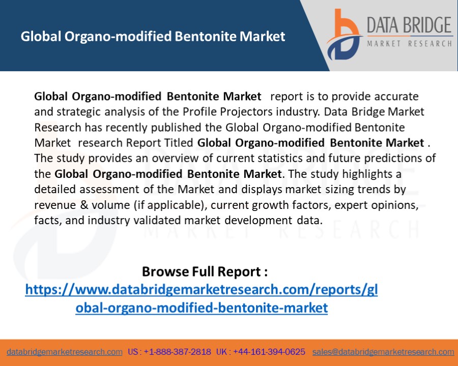 Global Organo-modified Bentonite Market