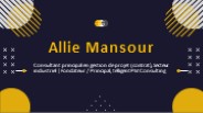 Allie Mansour - Expert remarquablement compétent