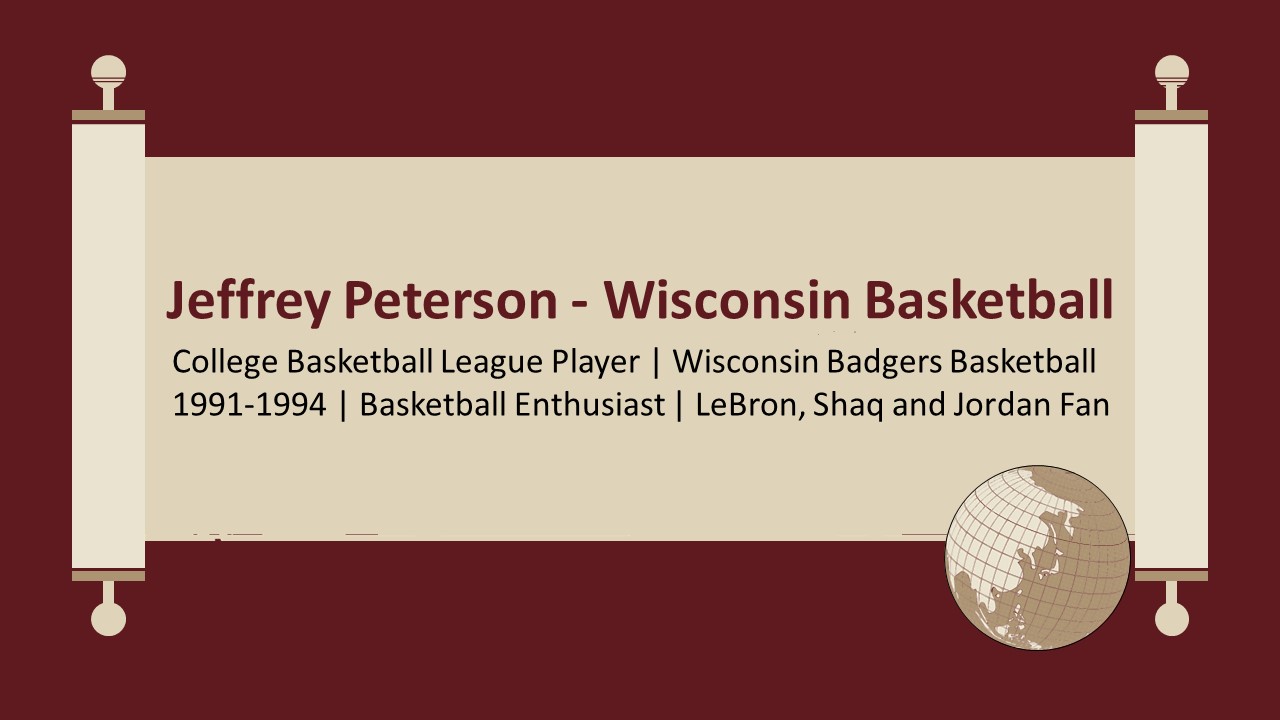 Jeffrey Peterson - Wisconsin Basketball - A Passionate Influencer