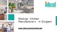 Modular Kitchen Manufacturers in Gurgaon - Ideal Modular Kitchen