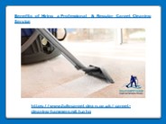 Benefits of Hiring a Professional Carpet Cleaning Service