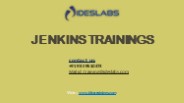 Jenkins Training - IDESTRAININGS