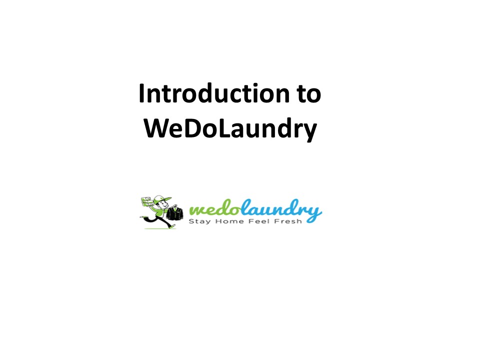 Wedolaundry provides you best laundry services