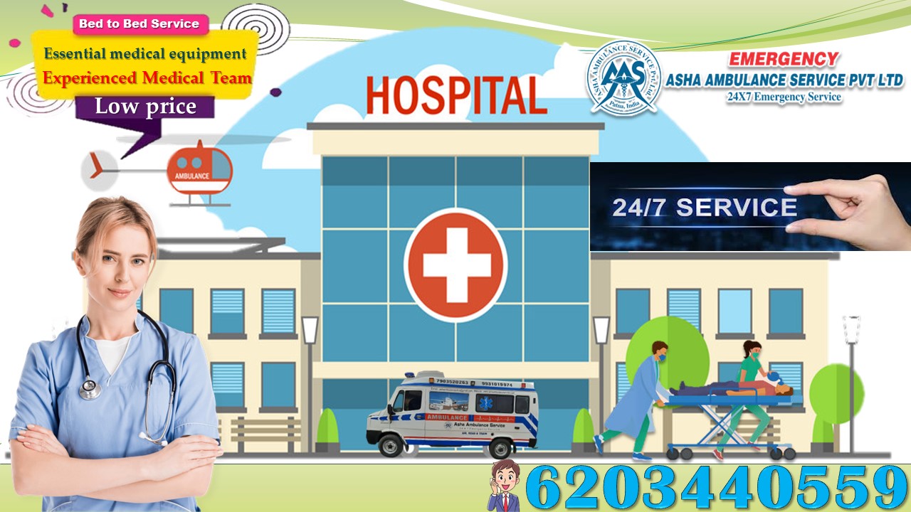 Hire Ambulance Service with Best Bed2Bed Service |ASHA