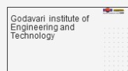 Godavari Institute of Engineering and Technology Courses