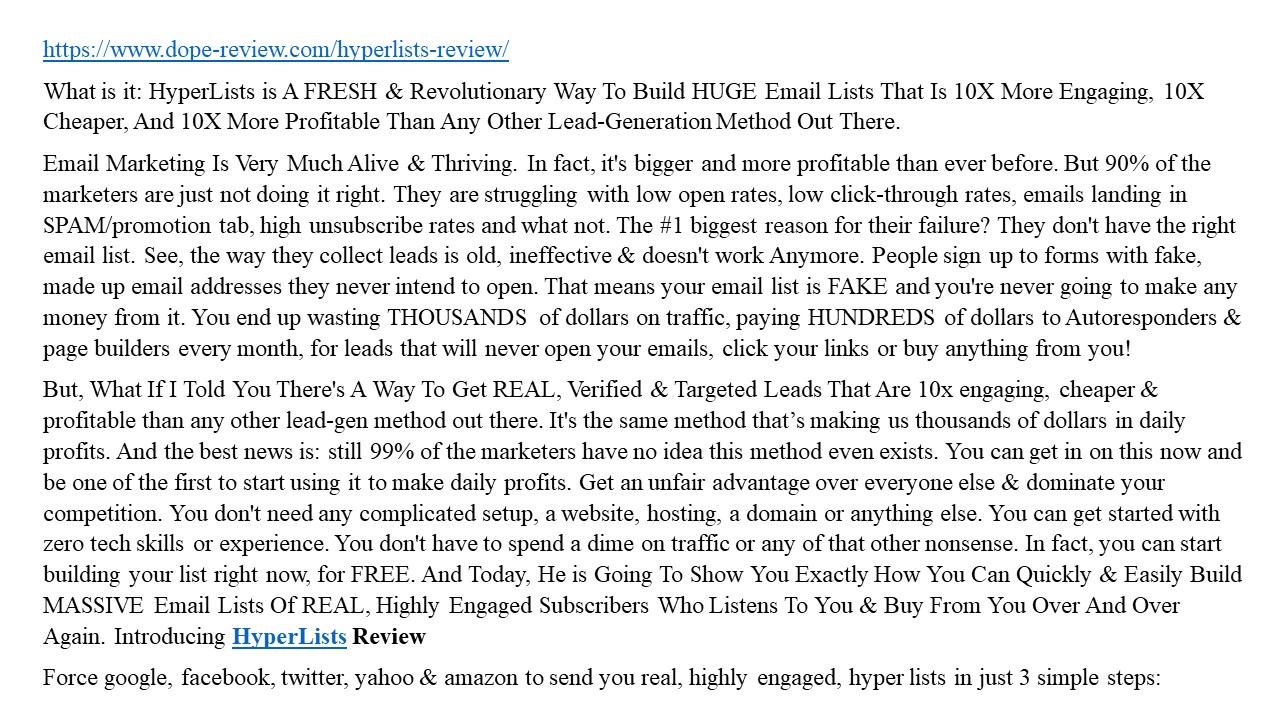 presentation player overlay